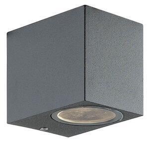 Favi Aplica de exterior minimalista tilos w1 gri inchis patrata 1x35w gu10 Ofertă
