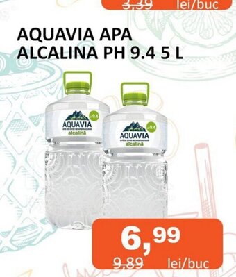 Unicarm AQUAVIA APA ALCALINA Ofertă