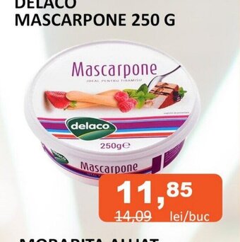 Unicarm DELACO MASCARPONE 250 G Ofertă