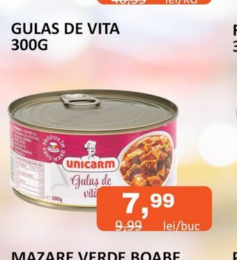 Unicarm GULAS DE VITA Ofertă