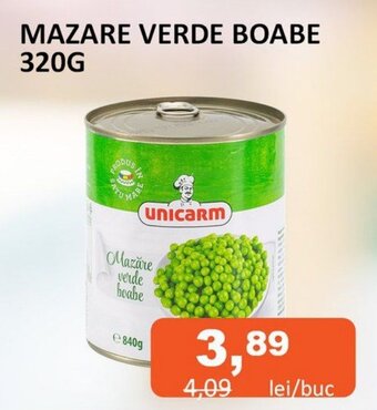 Unicarm MAZARE VERDE BOABE 320G Ofertă