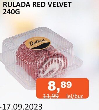 Unicarm RULADA RED VELVET 240G Ofertă