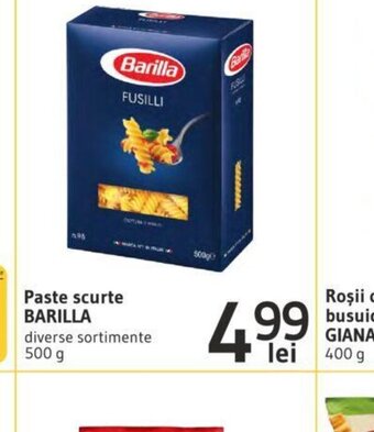Supeco Paste scurte BARILLA Ofertă
