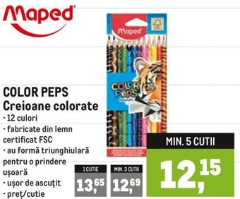Metro COLOR PEPS Creioane colorate Ofertă