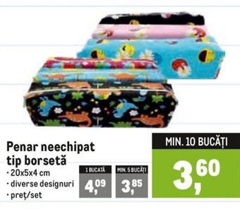Metro Penar neechipat tip borsetă •20x5x4 cm Ofertă