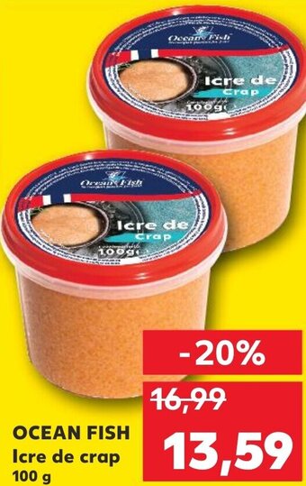 Kaufland OCEAN FISH Icre de crap 100 g Ofertă