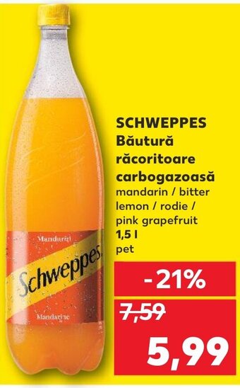 Kaufland SCHWEPPES Băutură răcoritoare carbogazoasă Ofertă