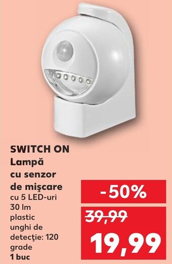 Kaufland SWITCH ON Lampă cu senzor de mişcare Ofertă