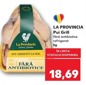 Kaufland LA PROVINCIA Pui Grill Ofertă