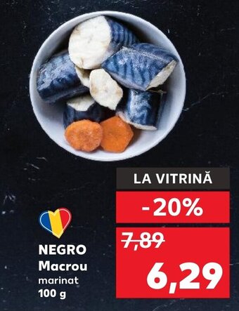 Kaufland NEGRO Macrou Ofertă