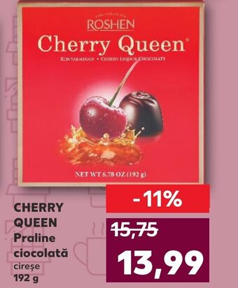 Kaufland CHERRY QUEEN Praline ciocolată Ofertă