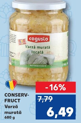 Kaufland CONSERV-FRUCT Varză murată Ofertă