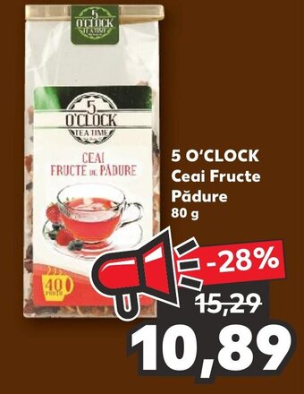 Kaufland 5 O'CLOCK Ceai Fructe Pădure Ofertă
