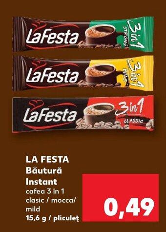 Kaufland LA FESTA Băutură Instant Ofertă