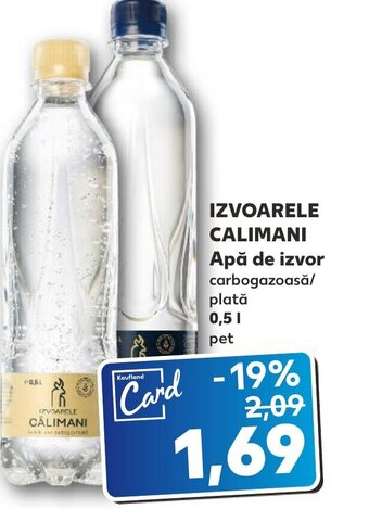 Kaufland IZVOARELE CALIMANI Apă de izvor Ofertă