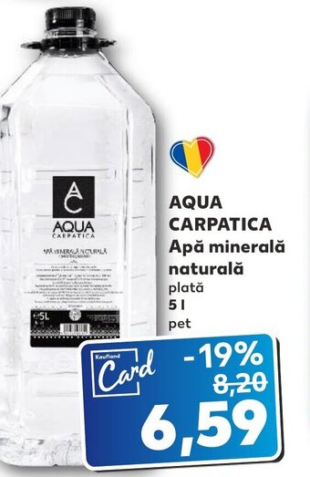 Kaufland AQUA CARPATICA Apă minerală natural Ofertă