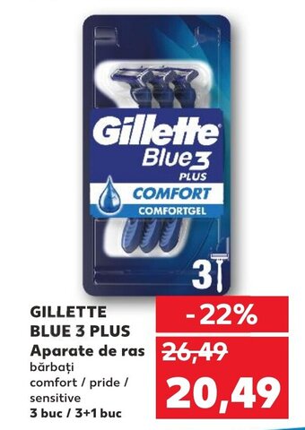 Kaufland GILLETTE BLUE 3 PLUS Aparate de ras Ofertă