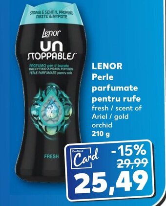 Kaufland LENOR Perle parfumate pentru rufe Ofertă