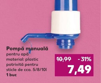 Kaufland Pompă manuală Ofertă
