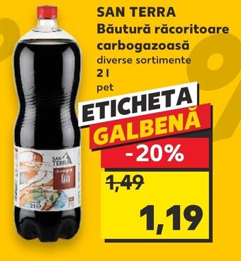 Kaufland SAN TERRA Băutură răcoritoare carbogazoasă Ofertă