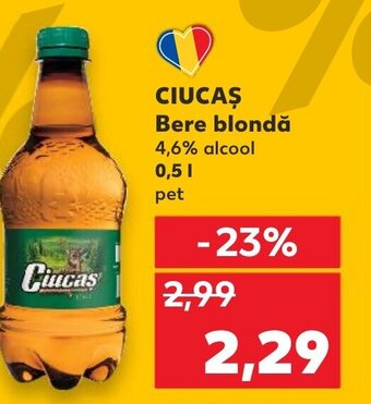 Kaufland CIUCAŞ Bere blondă Ofertă