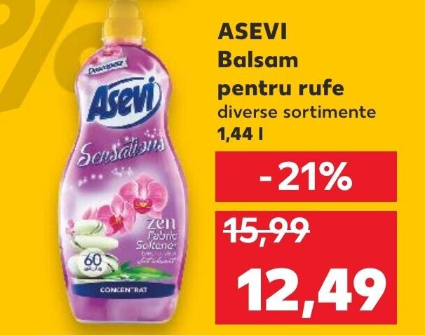 Kaufland ASEVI Balsam pentru rufe Ofertă