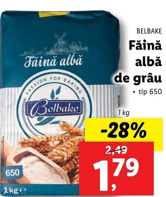 Lidl Făină albă de grâu Ofertă