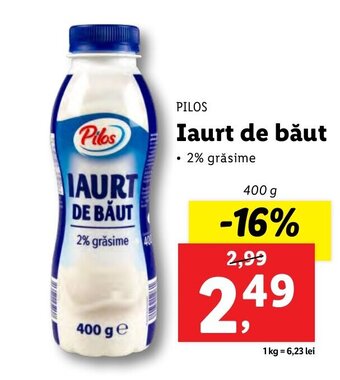 Lidl Iaurt de băut Ofertă