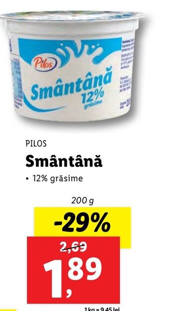 Lidl Smântână Ofertă