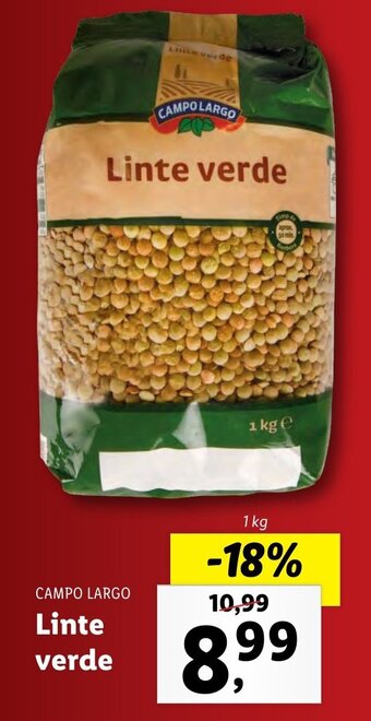 Lidl Linte verde Ofertă