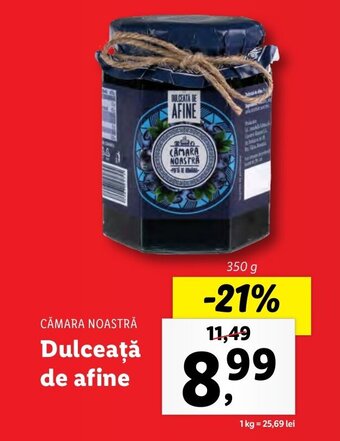 Lidl Dulceață de afine Ofertă