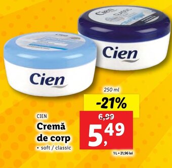 Lidl Cremă de corp Ofertă