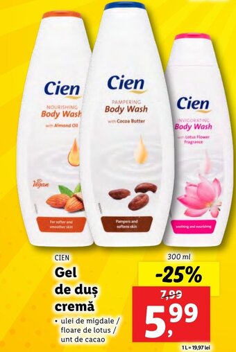 Gel de duş cremă