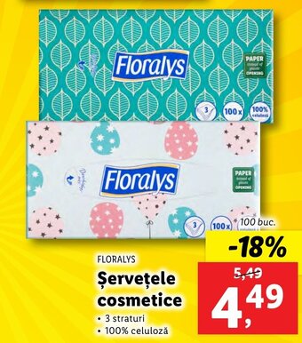 Lidl Șervețele cosmetice Ofertă