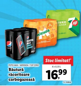 Lidl Băutură răcoritoare carbogazoasă Ofertă