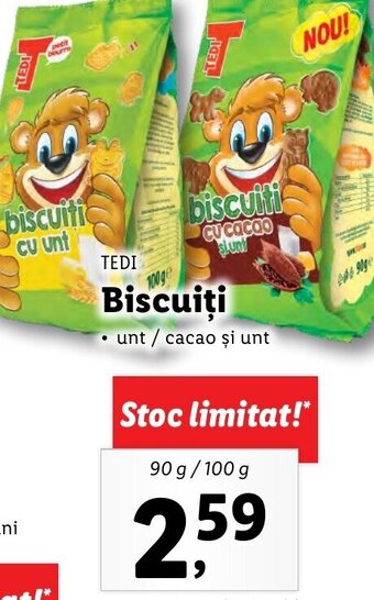 Lidl Biscuiţi Ofertă
