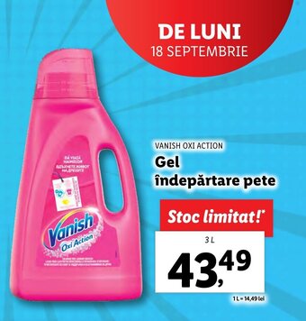 Lidl Gel îndepărtare pete Ofertă
