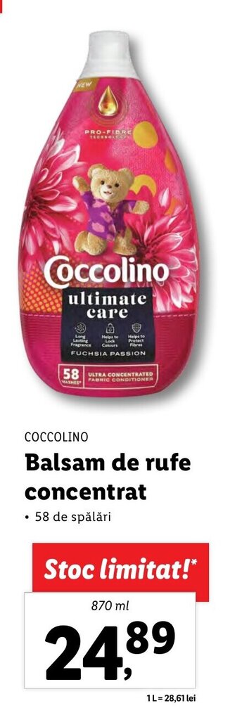 Lidl Balsam de rufe concentrat Ofertă