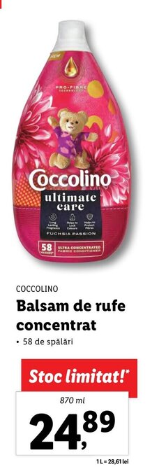 Lidl Balsam de rufe concentrat Ofertă
