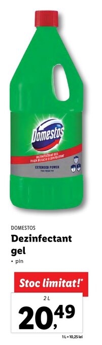 Dezinfectant gel
