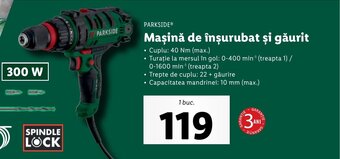 Lidl Mașină de înşurubat și găurit Ofertă