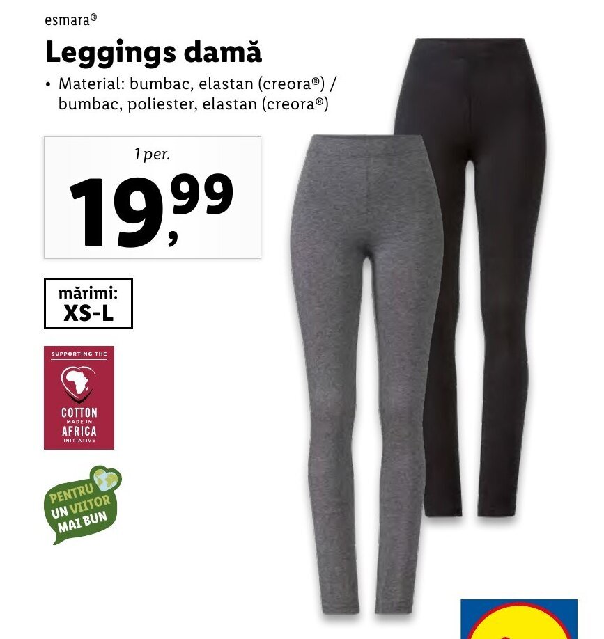 Lidl Leggings damă Ofertă