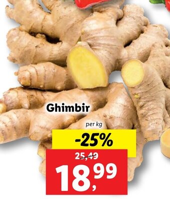 Lidl Ghimbir Ofertă