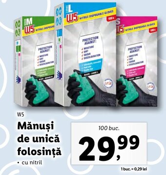 Lidl Mănuşi de unică Ofertă