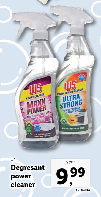 Lidl Degresant power cleaner Ofertă