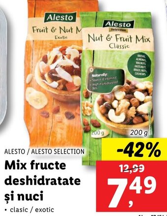 Lidl Mix fructe deshidratate şi nuci Ofertă