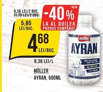 Mega Image MÜLLER AYRAN, 500ML Ofertă