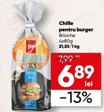 PROFI Chifle pentru burger Ofertă