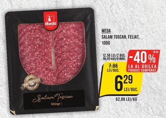 Mega Image MEDA SALAM TOSCAN, FELIAT, 100G Ofertă