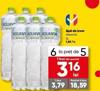 PROFI Apă de izvor Aquavia Ofertă
